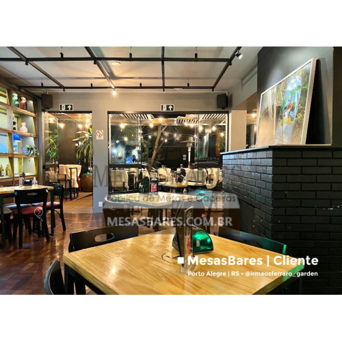 MesasBares | Cliente - Irmãos Ferraro Garden Bar - Porto Alegre - RS